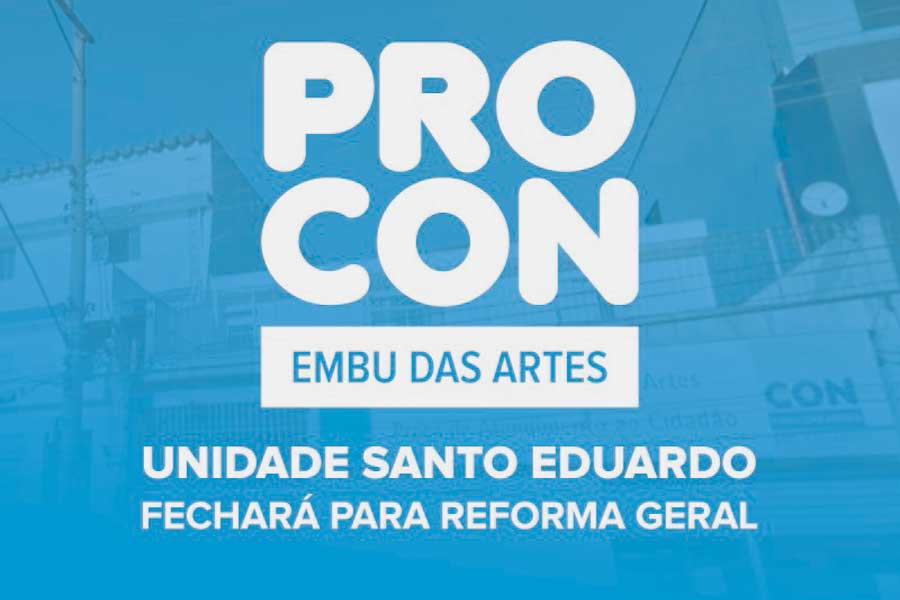 Arte: Prefeitura de Embu